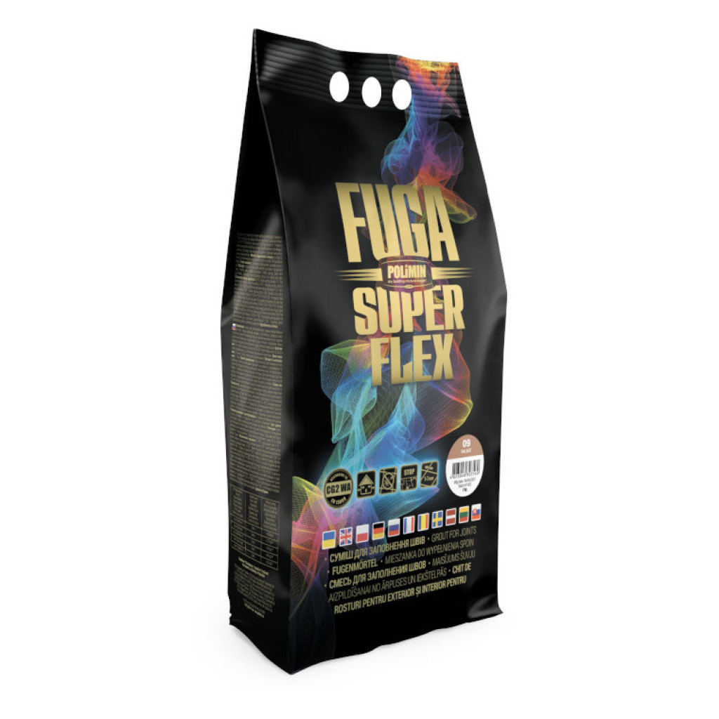 Polimin Fuga Superflex CG2 WA Заполнитель швов (серый, белый), 2 кг