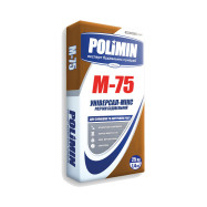 Polimin М-75 Раствор строительный универсальный, 25 кг