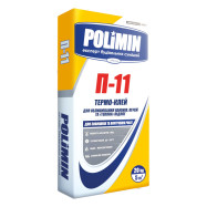 Polimin П-11 Клей термостойкий для облицовки каминов и печей, 20 кг