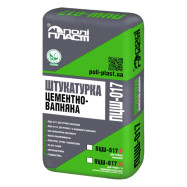 Поліпласт ПЦШ-017 Цементно-вапняна універсальна штукатурка, 25 кг