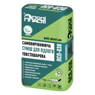 Полипласт ПСП-030 Смесь для пола самовыравнивающаяся, 3-70 мм, 25 кг