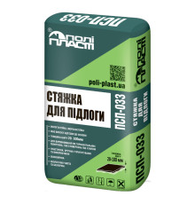 Полипласт ПСП-033 Стяжка для пола, 25-100 мм, 25 кг