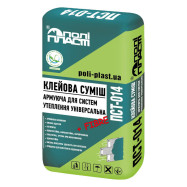 Полипласт ПCT 014 Клей для армирования и приклеивания теплоизоляции, 25 кг