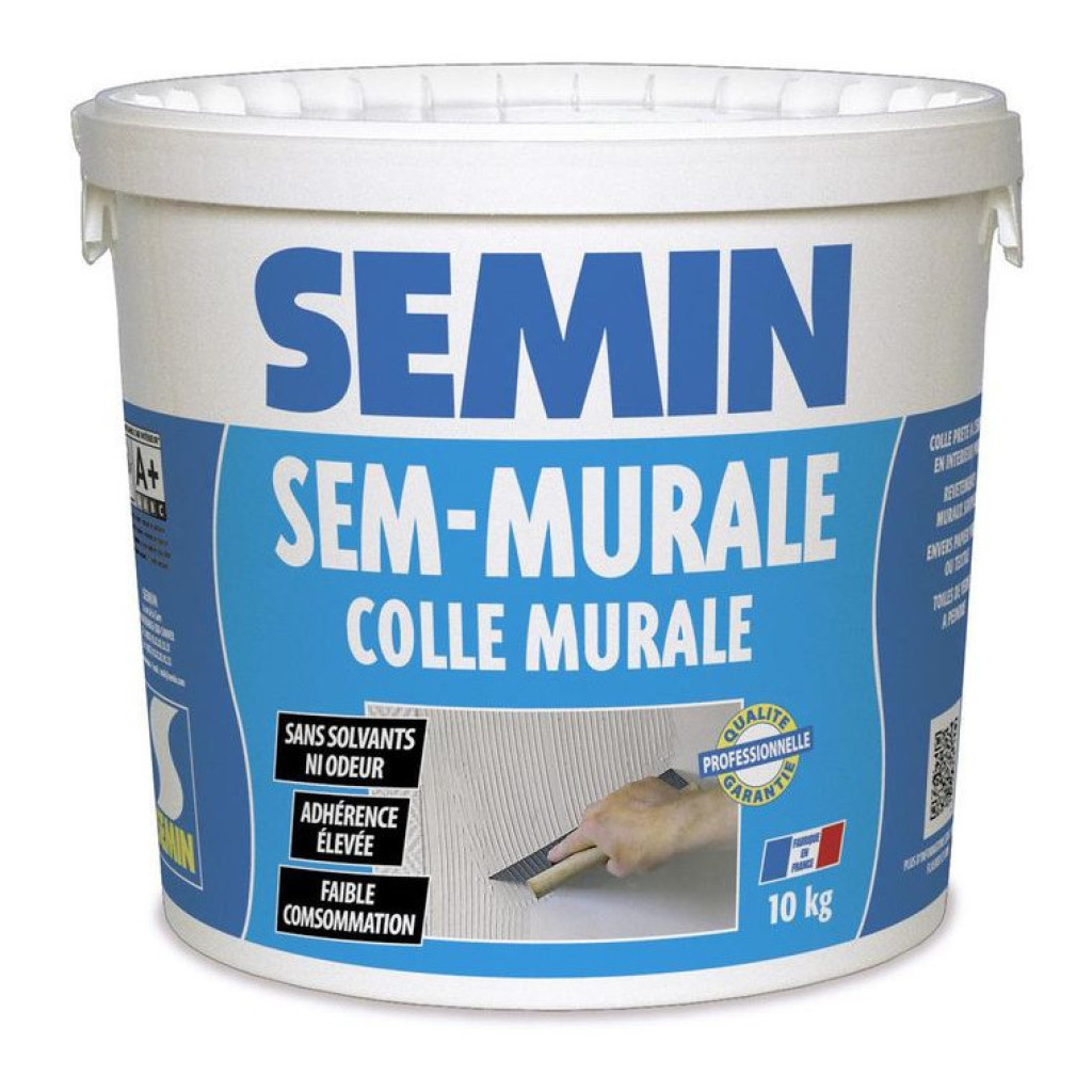Semin Sem-Murale Клей для стеклообоев и тканей, 10 кг