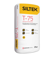 Siltek Т-75 Клей для пеноплекса, пенополистирола, минеральной ваты и стиродура, 25 кг