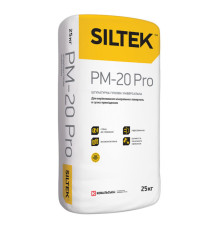 Siltek PM-20 Pro Гипсовая штукатурка универсальная, 25 кг