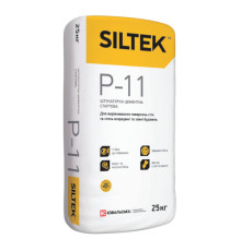 Siltek P-11 Штукатурка цементная стартовая, 25 кг