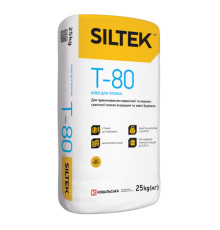Siltek Т-80 Клей для плитки до 50*50 см, 25 кг