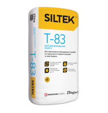 Siltek Т-83 Клей для напольной плитки до 100*100 см или 1 м², 25 кг