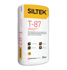 Siltek Т-87 Клей для ППС, ЭППС, пенопласта, базальтовой ваты и армирования теплоизоляции, 25 кг