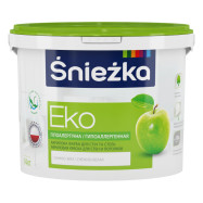 Sniezka Eko Акриловая белая краска для внутренних работ, 14 кг, 10 л