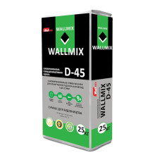 Wallmix D-45 Смесь самовыравнивающаяся для пола, 3-20 мм, 25 кг