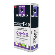 Wallmix F-10 Клей для пенополистирольных и минераловатных плит, 25 кг