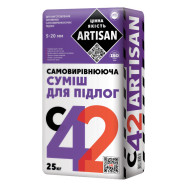Artisan С-42 Смесь самовыравнивающаяся для пола, 5-20 мм, 25 кг