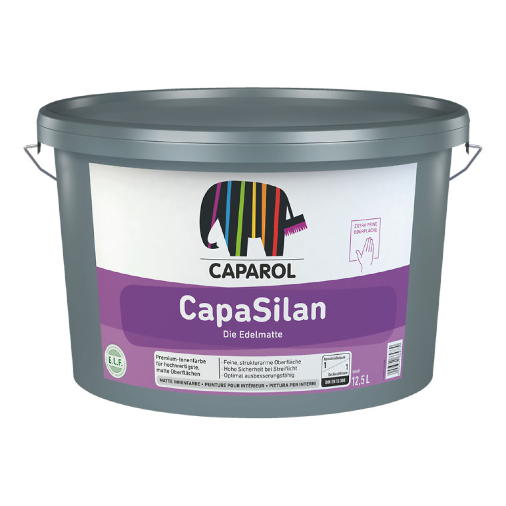 Caparol CapaSilan E.L.F. Силиконовая краска для внутренних работ, 12.5 л