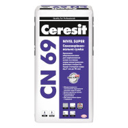 Ceresit СN-69 Самовыравнивающая смесь для пола, 2-40 мм, 25 кг