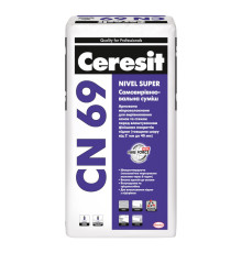 Ceresit СN-69 Самовыравнивающая смесь для пола, 2-40 мм, 25 кг