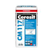 Ceresit CM 117 White Flex Белый клей для мрамора та камня, 25 кг