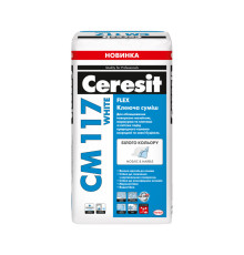 Ceresit CM 117 White Flex Белый клей для мрамора та камня, 25 кг