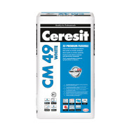 Ceresit CM 49 S2 Premium Flexible Высокоэластичный белый клей для плитки, 20 кг