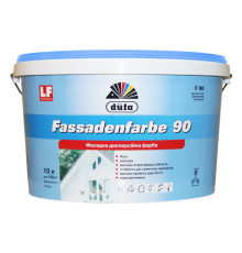 Dufa Fassadenfarbe F90 Акриловая фасадная и интерьерная белая краска, 10 л, 15,6 кг
