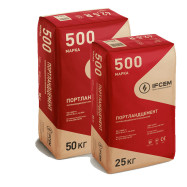 Ifcem Портландцемент ПЦ А-В-500 Р-Н / Івано-Франківськ ОРИГІНАЛ , 25 кг