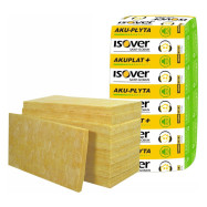 Isover Aku-Plyta Минеральная звукоизоляционная вата, 1200*600*50 мм, 14.4 м²