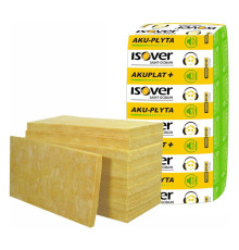 Isover Aku-Plyta Минеральная звукоизоляционная вата, 1200*600*50 мм, 14.4 м²