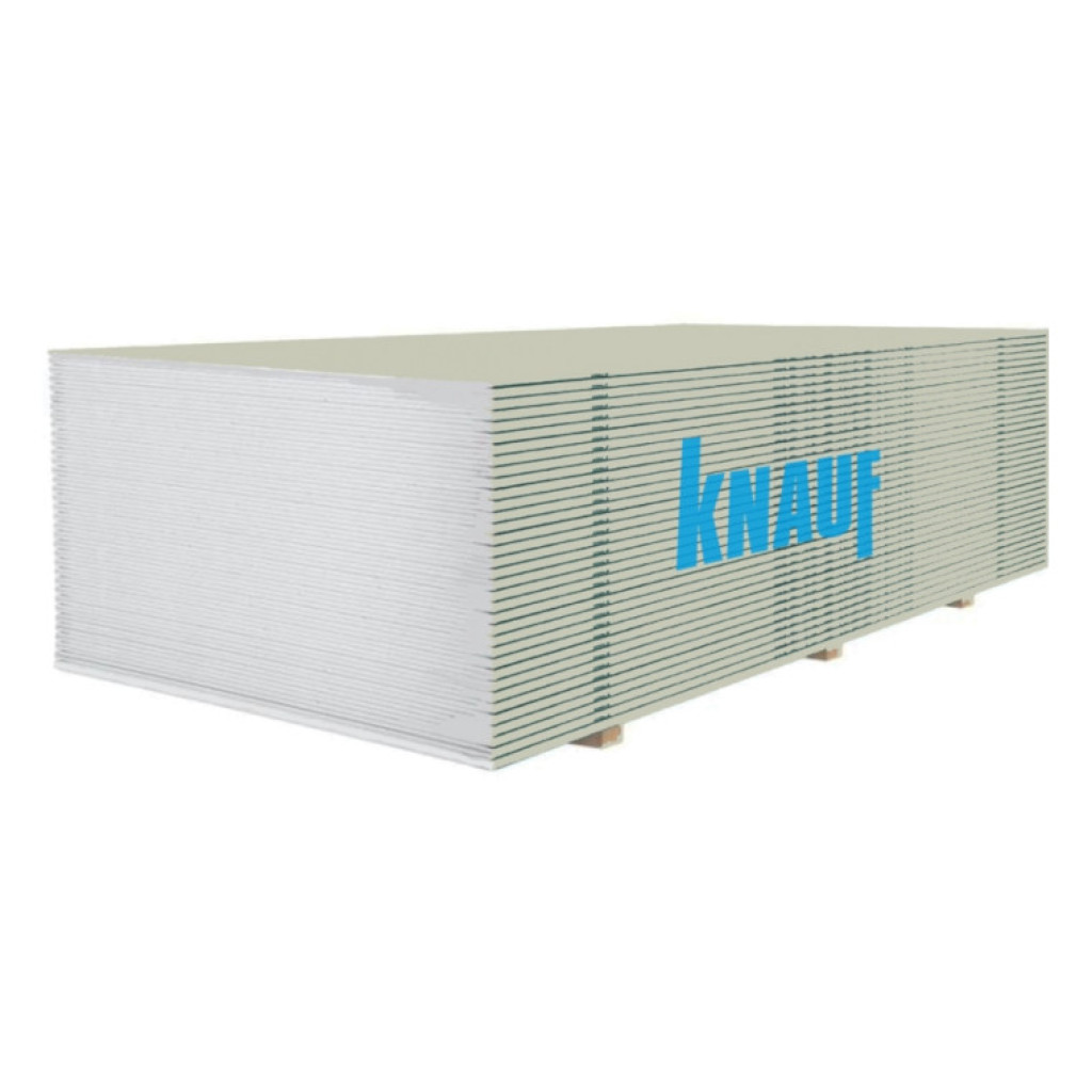 Knauf Гіпсокартон стельовий звичайний 9.5*1200*2000/2500 мм
