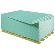 Knauf Гіпсокартон стельовий вологостійкий 9.5*1200*2500 мм