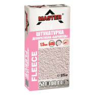 Master Fleece Штукатурка Баранець декоративна біла 1.5 і 2 мм, 25 кг