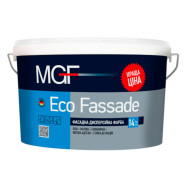 MGF Eco Fassade M690 Акрилова фасадна і інтер’єрна біла фарба, 14 кг, 10 л