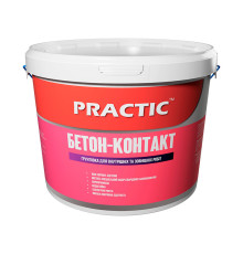 Practic Бетон-контакт Адгезивний ґрунт, 10 л, 15 кг