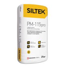 Siltek PМ-115 Pro Штукатурка цементная облегченная универсальная с перлитом, 25 кг
