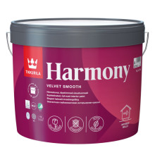 Tikkurila Harmony Водоэмульсионная интерьерная белая краска, 9 л