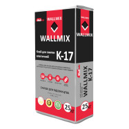 Wallmix К-17 Эластичный клей для плитки, 25 кг