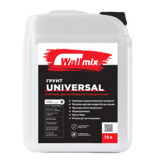 Wallmix Universal Ґрунтовка універсальна глибокого проникнення, 5 та 10 л