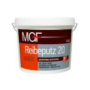 MGF Reibeputz 20 Штукатурка Короед белая декоративная акриловая, 25 кг