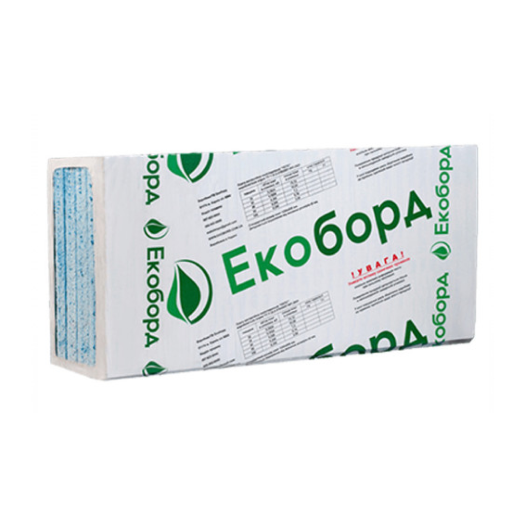 ЭКОБОРД Плита пенополистирольная экструзионная 1200x600 30/40мм Г4