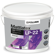 Фарба Інтер’єрна для стін та стель Latex LP-22 Mattlatex База А, 14кг