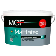 Фарба латексна матова для внутрішніх робіт MGF Mattlatex M100, 14 кг
