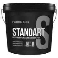 Колорит Farbmann Standart S, база А фасадна фарба 9л