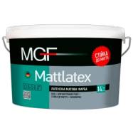Фарба латексна матова для внутрішніх робіт MGF Mattlatex M100, 14 кг