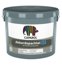 Caparol Akkordspachtel KF E.L.F, шпатлевка интерьерная акриловая влагостойкая, 17.5 л (25 кг)